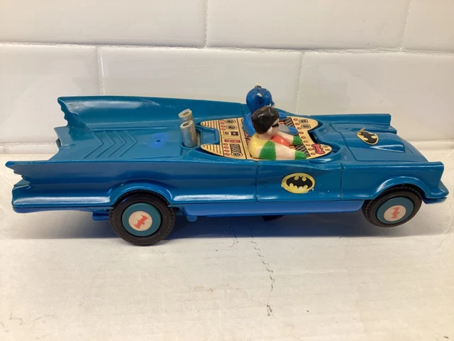 Original Vintage 1974 Batmobile battery operated bump n go by Azrak Hamway Original Vintage 1974 Batmobile battery operated bump n go by Azrak Hamway