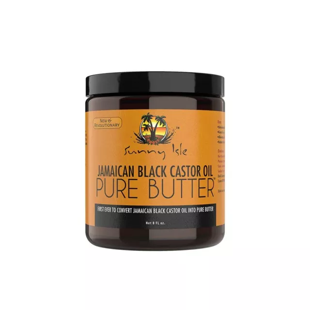 Sunny Isle Jamaican Black Castor Oil Pure Butter 2oz 4oz 8oz