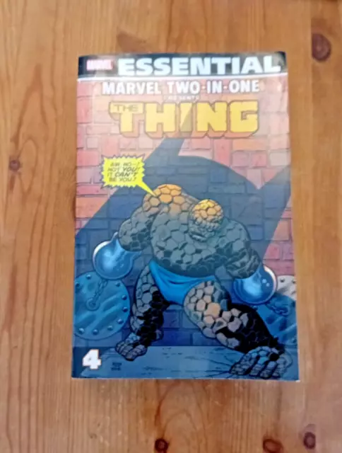 Essential Marvel Two-in-One Vol 4 The Thing Paperback Collected Editions