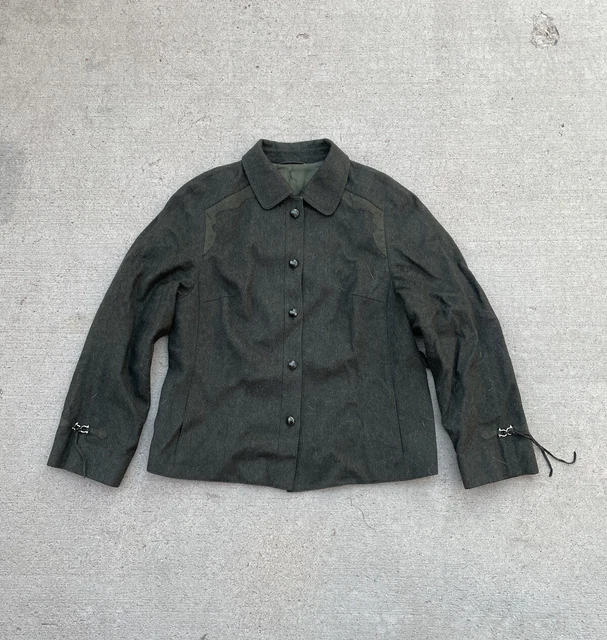 Antique 1930s Willibald Rappl Jacket WEST GERMANY Wool Coat Women’s Medium