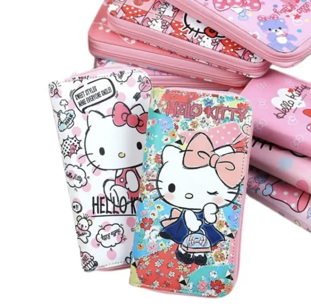 hello kitty purse Sanrio coin wallet cute girls phone case anime gift cinnamorol
