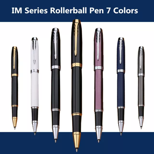 Parker Rollerball Pen New IM Series U Pick Color With 0.7MM Black Ink Refills