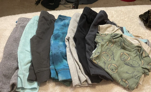 Baby BOY Clothes 6 Months Lot Bundle Carters 14 Items
