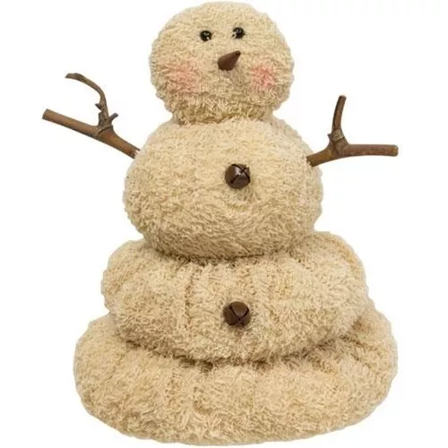 NEW Large Primitive Country Melting Snowman - Winter, Christmas Holiday Decor