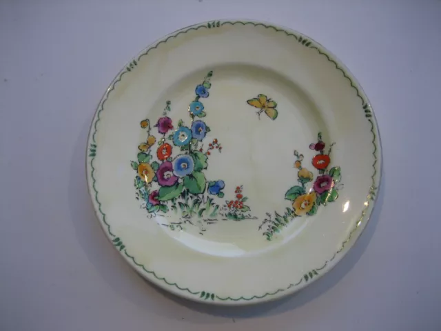 Vintage Crown Staffordshire Pan Design Side Plate