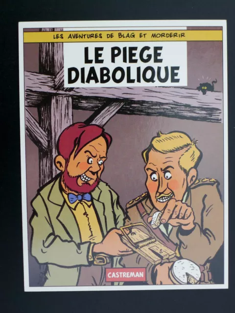 CP carte postale STERIN Piège diabolique Blake Mortimer