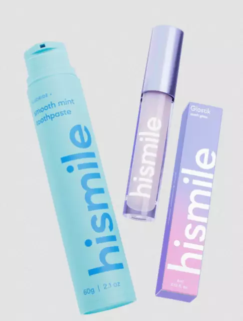 Hismile Täglich Instant für Weißere Paket - Glatt Minze Original Glosstik