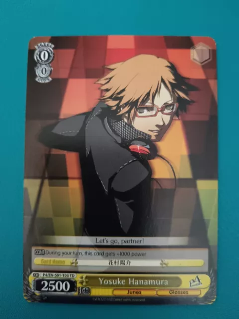 Persona 3 Trading Card - CH P3/S01-092 C Weiss Schwarz Mitsuru and Art –  Cherden's Doujinshi Shop