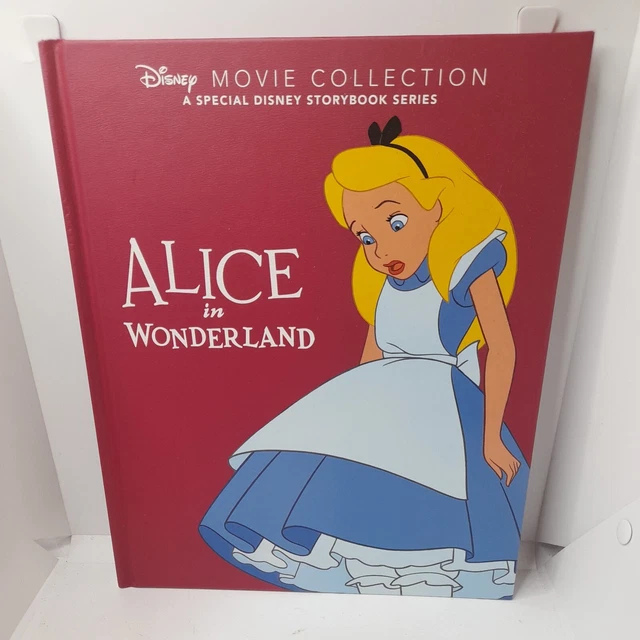 DISNEY MOVIE COLLECTION Alice in Wonderland Hardcover Book Pre-Owned ...
