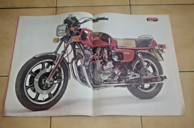 MOTO JOURNAL n° 386 - 1978 - YAMAHA XS/1100 Bultaco 350 Sherpa HONDA XLS/500