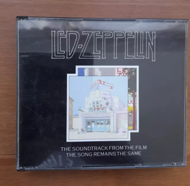 Led Zeppelin The Soundtrack From The Film The Song Remains The Same CD