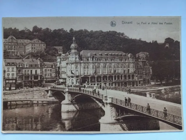 CPA 22 DINANT (Belgique) - Le Pont et Hôtel des Postes. - Non écrite