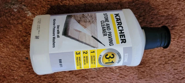 Karcher Stone And Paving Cleaner 3 in 1 Detergent 1L - Buy From a Karcher Center