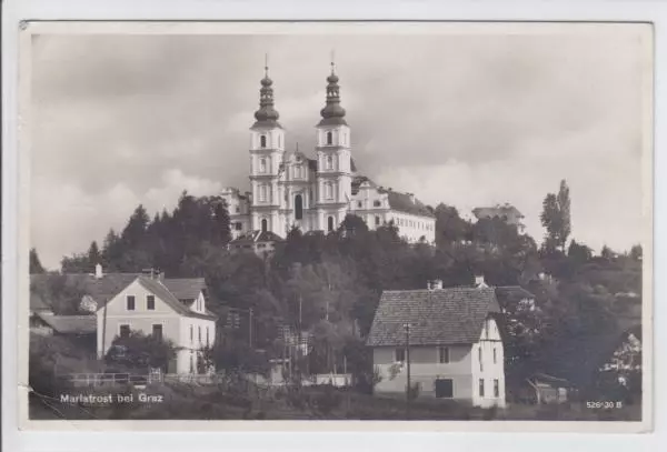 AK Mariatrost bei Graz, Foto-AK 1929