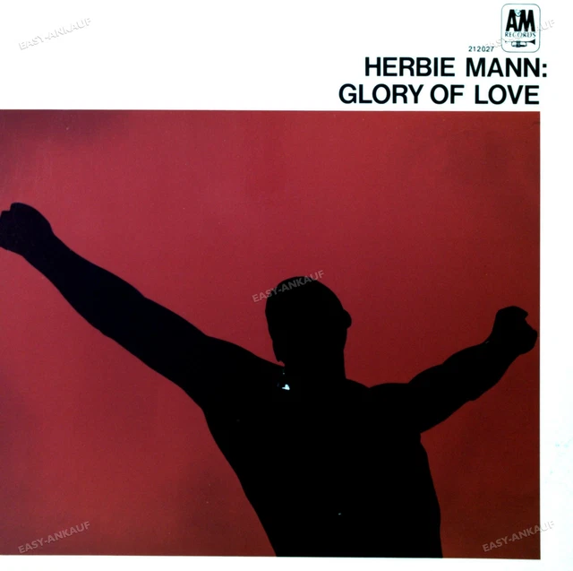 HERBIE MANN GLORY OF LOVE A&M AML356 Japan VINYL LP $5.48