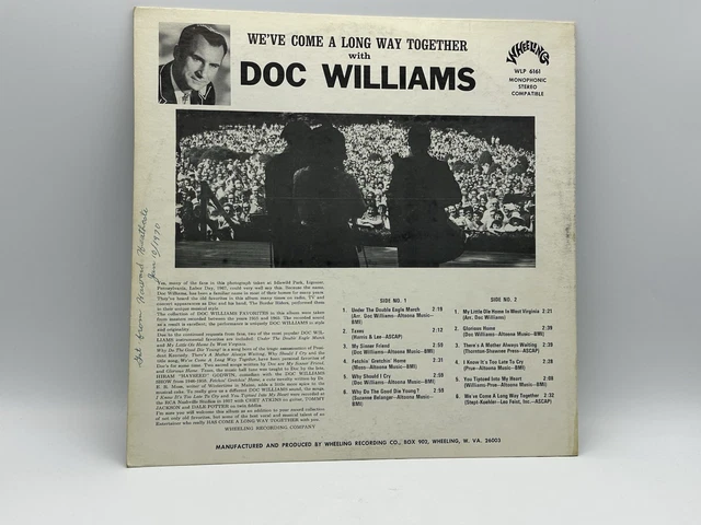 DOC WILLIAMS WEVE Come A Long Way Together - Vinyl $2.00 - PicClick CA