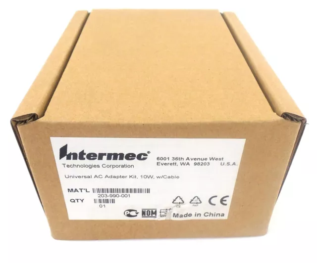 Intermec Universal AC Adapter Kit 203-990-001 - Free Shipping