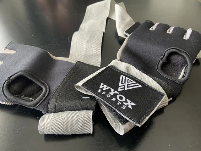 Training Fitness Gloves Gym Wyox Workout Weight Lifting Body Building with Strap