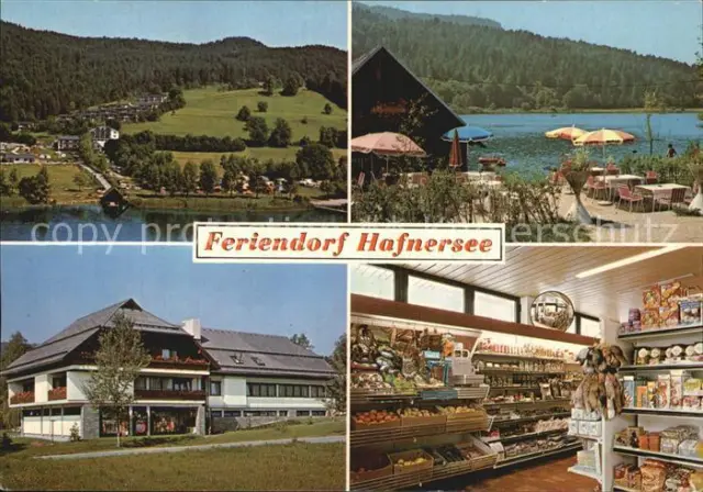 72590618 Keutschach See Feriendorf Hafnersee Panorama Verkaufsraum Keutschach am