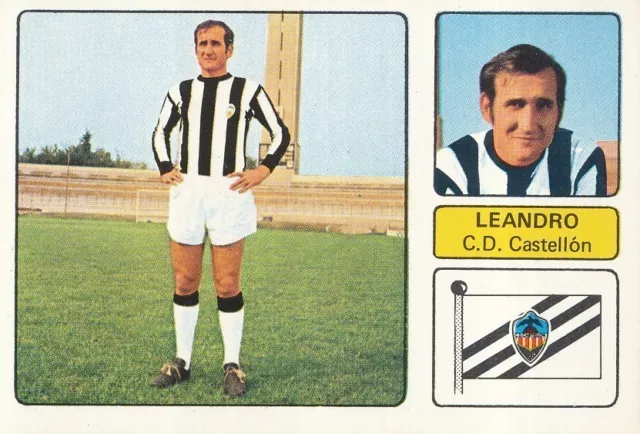 Leandro # Cd.castellon Cromo Card Campeonato De Liga 1973-74 Fher