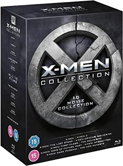 X-Men 10 Movie Collection NEW Blu-Ray 10-Disc Box Set Hugh Jackman