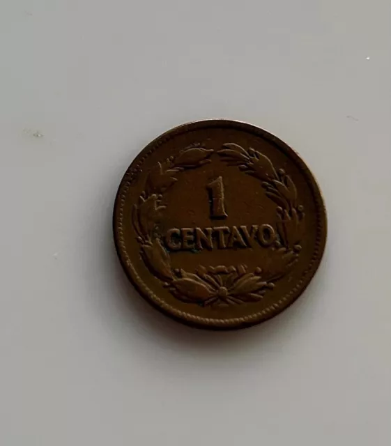 ECUADOR 1 Centavo 1928 Nice Coin