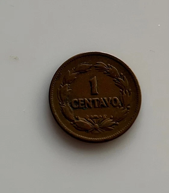 ECUADOR 1 Centavo 1928 Nice Coin