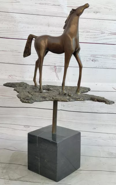 Salvador Dali Abstract Horse Bronze Sculpture Figurine Hot Cast Artwork