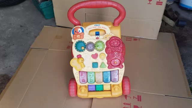 vtech Baby Walker First Steps Activity Bouncer Musical Toys Car Along Ride On Go