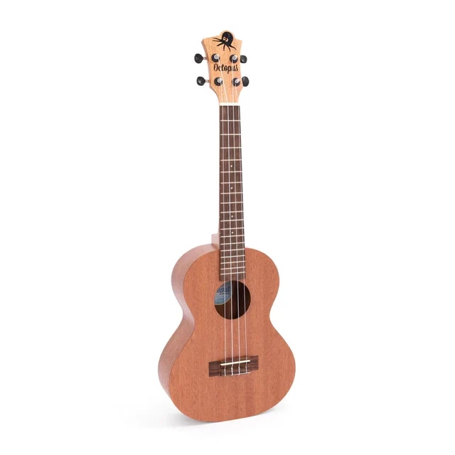 Octopus Tenor Ukulele Natura with Madozzoa Gig Bag and clip on Tuner