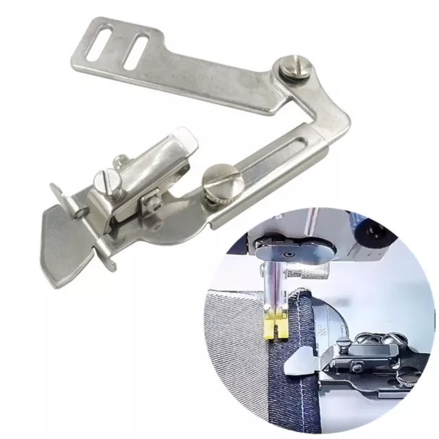 Industrial Sewing Machine Sewing Seam Guide Presser Feet Fine Tucker Gauge