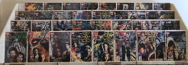 The X Files 1-28 30-38 Avg 9.2 9.4 1 Triple Signed Comics Digest 1 2 3 More Ptcn