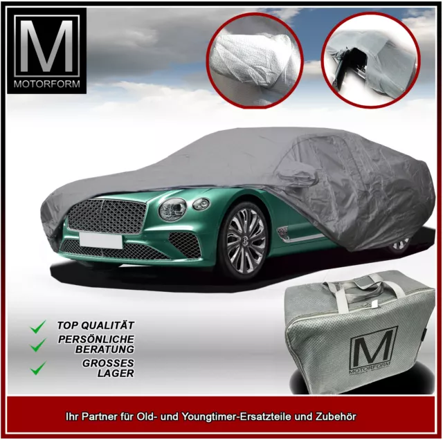 Bentley Continental GT Schutzhülle Schutzdecke Garage wetterfest Spiegeltaschen