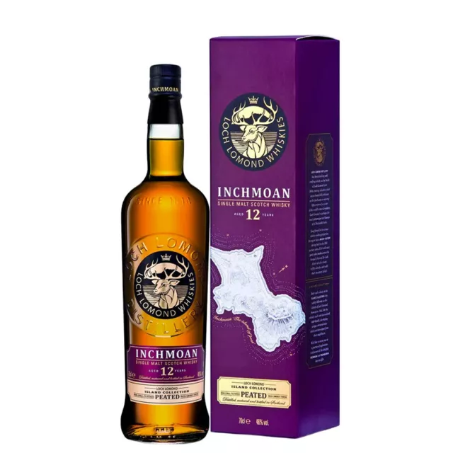 Loch Lomond Inchmoan 12 Year Old Single Malt Scotch Whisky 700mL