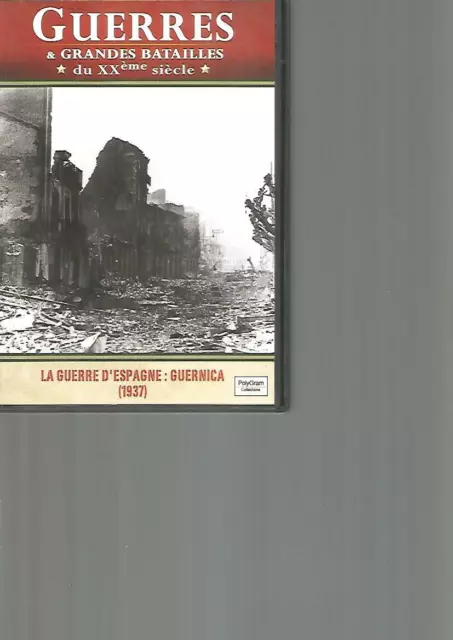 Dvd - Guerres & Gdes Batailles - La Guerre D'espagne : Guernica (1937)