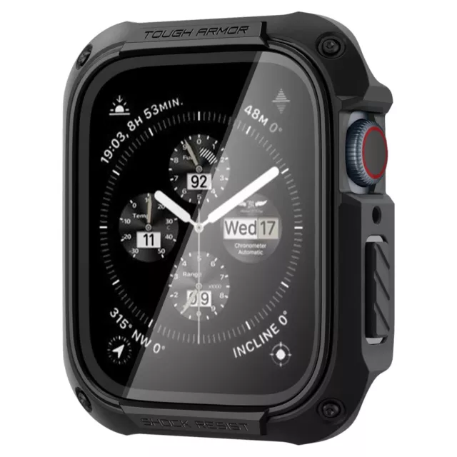 Spigen Cover Tough Armor Compatibile con Apple Watch Series per 9/8/7 41mm - ...