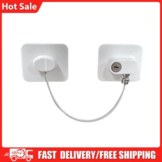 Universal Door Limiter Aluminum Alloy Door Lock for Child Kids Protective Device