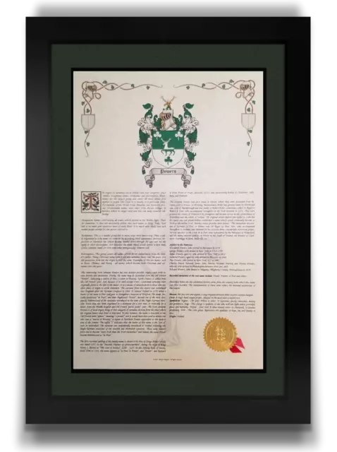 Find Your Name Here - Family Coat of Arms Crest Prints - Ireland Origin 2