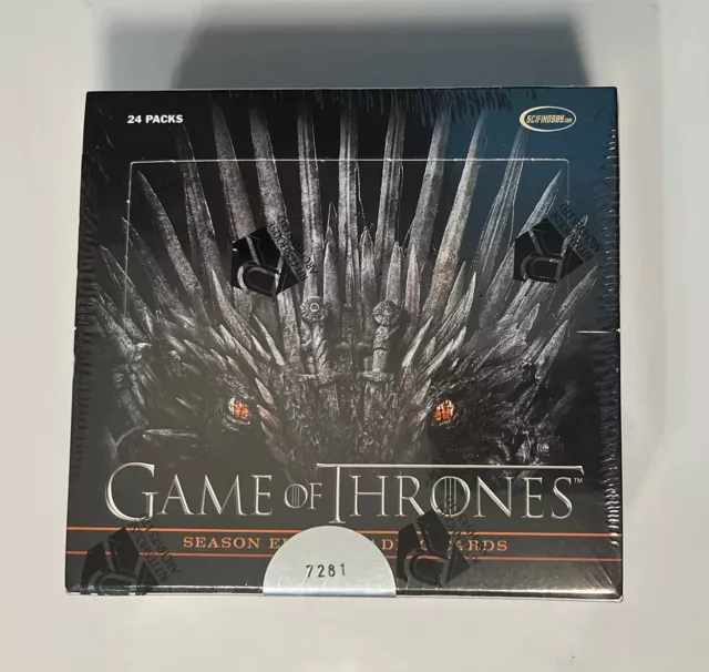 2020 Game of Thrones Season 8 Factory Sealed Box w/ 2 Autographs Series Eight