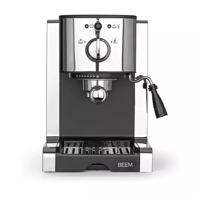 20 Barre Machine Espresso Cafetière 1050W Moussant Lait Buse 1.5L