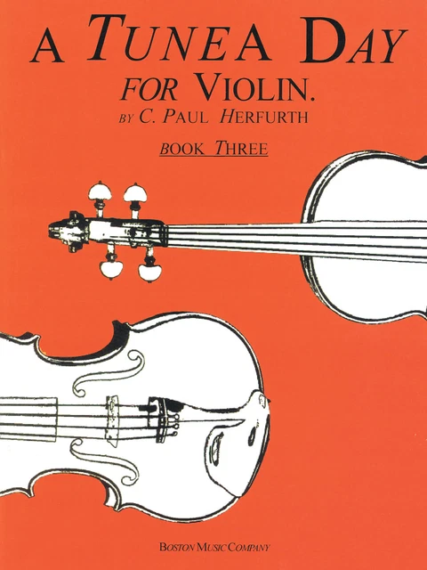A Tune a Day for Violin Book 3 Learn How to Play Music Lessons C Paul Herfurth