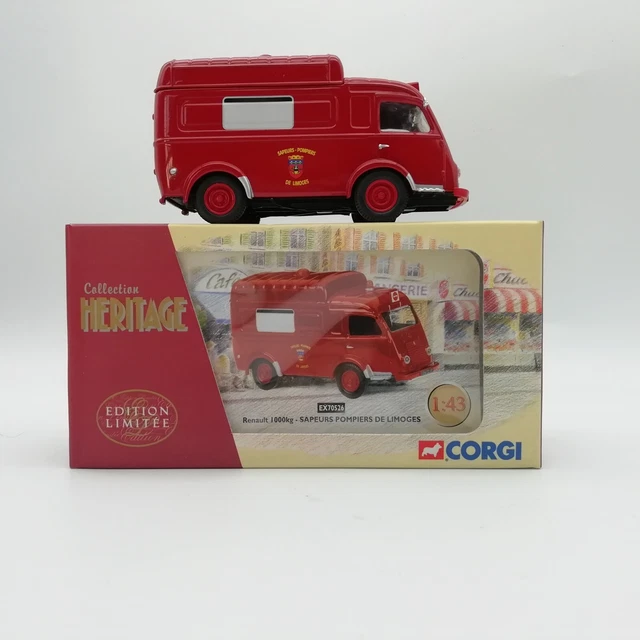 Camion De Pompiers Corgi Classics - Morris Minor Fire - Modèle Réduit PMPB5-0222 - Occasion Sans Boîte