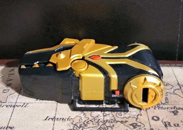POWER RANGERS DINO Thunder Brachio Morpher Black Ranger Bandai 2003 £19 ...