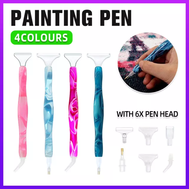 5D Resin Diamond Painting Pen Resin Point Drill Pens Cross Stitch DIY Craft Art