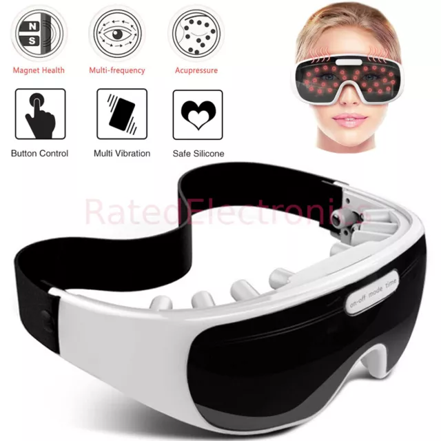 Electric Magnetic vibration Eye massager Pain Relieve Fatigue relaxing Machine