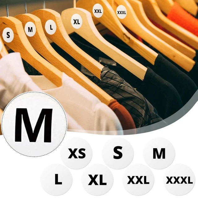 Get Your Sizes Right with 500 Circle Sticker Labels for Hats Gloves and More!