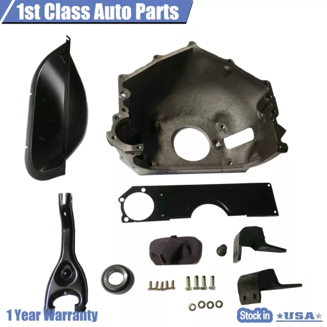 3733365 Bellhousing Kit w/ Clutch Fork Inspection Cover for 150 with V-8 Engines