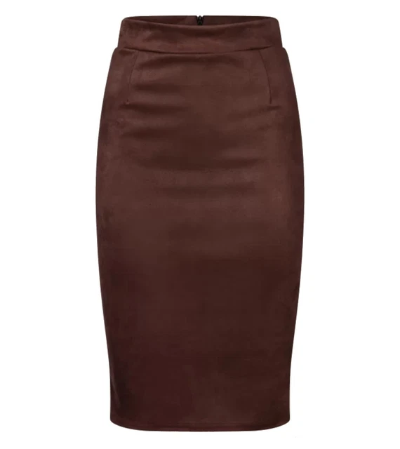 Jupe Crayon Zara Noire Simili Cuir - Taille M - Courte, Poches, Doublée - État Excellent