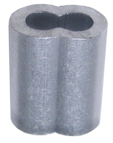 Loos Cableware Sl14h 50 Piece Aluminum Duplex Oval Crimping Sleeve Set For 1/8"
