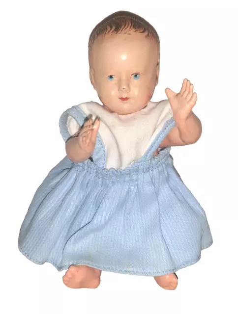 Poupee ancienne : mignon petit baigneur PETITCOLLIN en celluloid